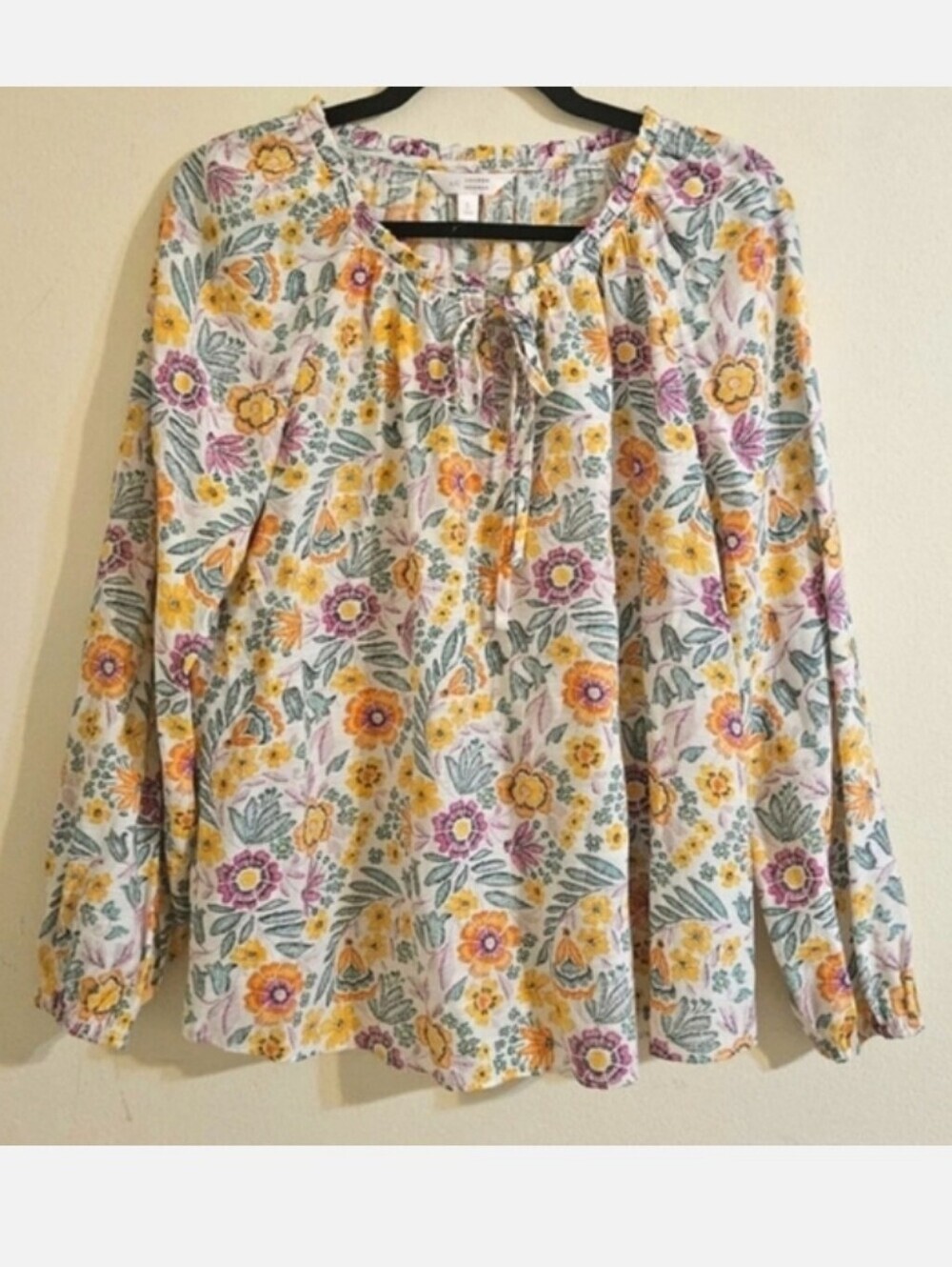 Lauren Conrad Floral Blouse